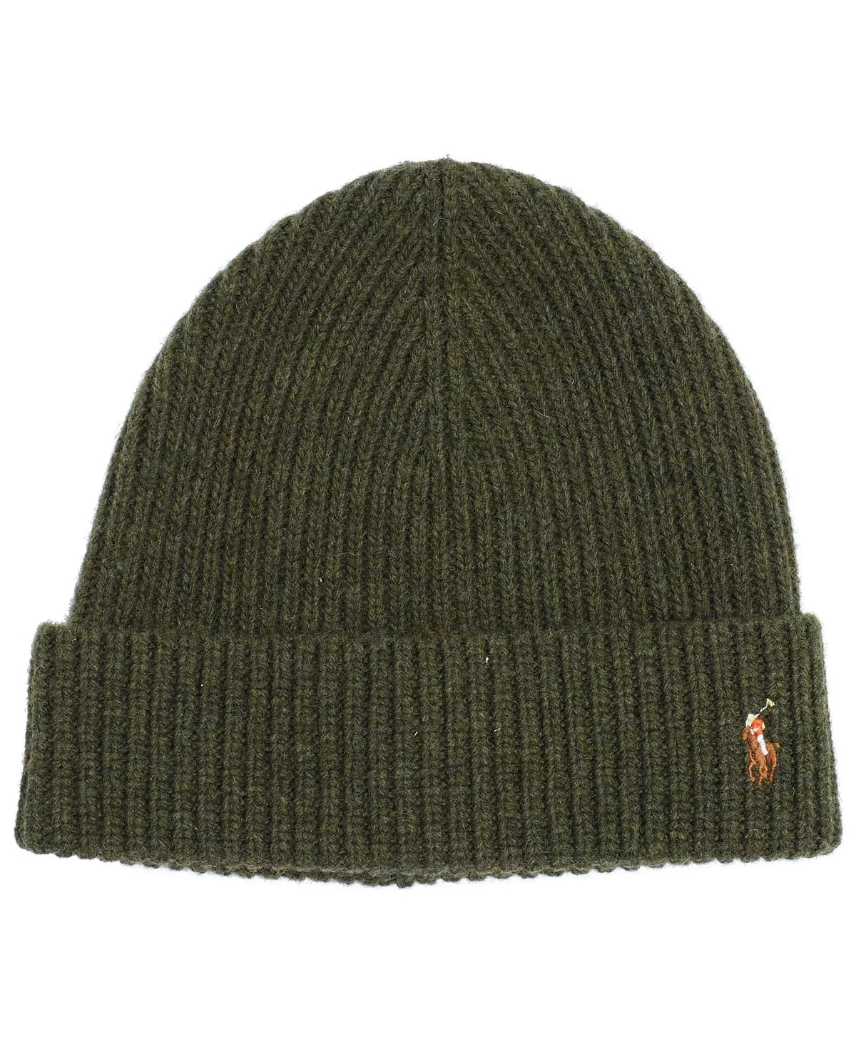 Polo Ralph Lauren Men's Merino Wool Watch Cap, Dark Grey, One Size