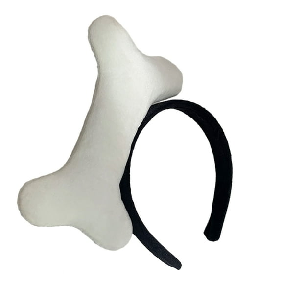 Aellinatey Lovely Turkey Leg Headband Novelty Plush Bone Headband Women Makeup Hairband