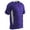 Purple, White, variant on Clean-Up 2-Button Baseball Jersey, Adult Large, Purple with White Highlights