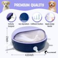 thumbnail image 3 of Comederos para cachorros para varios cachorros - Comedero para cachorros - Comedero para leche para cachorros - Estación de lactancia para cachorros - Estación de alimentación para cachorros, 3 of 5