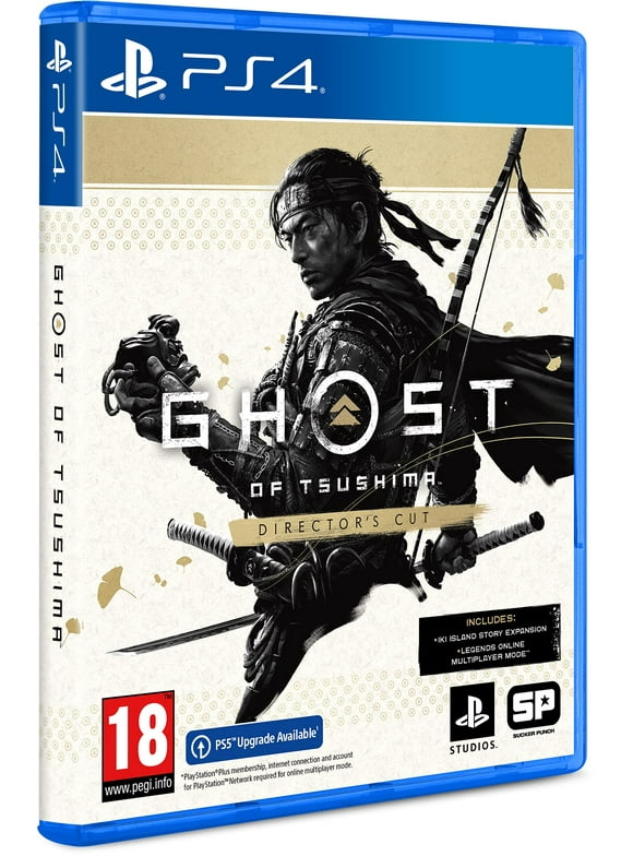 Ghost Of Tsushima Director's Cut (PS4) - Enhanced Edition for the Ultimate Gaming Experience