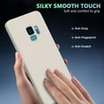 thumbnail image 6 of for Samsung Galaxy S9 Case White, Scratch Resistant with Soft Touch, Slim Thin Phone Cover for Samsung Galaxy S9, 6 of 14