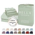thumbnail image 1 of Sheet Set BC BELLA COTERIE Luxury Bamboo Viscose Queen Size, 1 of 7
