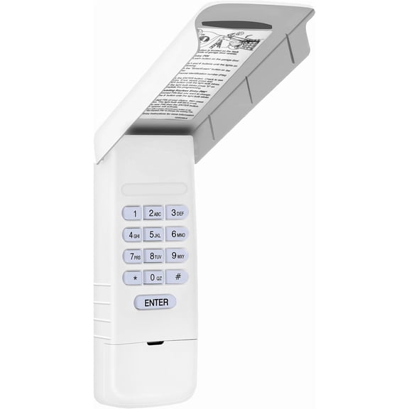 1 for 878MAX 877LM Universal Craftsman Garage Door Opener Keypad, 3-Year-Warranty