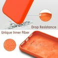 thumbnail image 6 of JETech Silicone Case for iPhone XR, 6.1-Inch, Silky-Soft Touch Full-Body Protective Case, Shockproof Cover with Microfiber Lining (Spicy Orange), 6 of 7