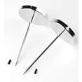 thumbnail image 5 of FrostHike 2pcs Desk Receipt Holder Bill Fork Receipt Spike Stick Silver Restaurant Check Spindle 5.5 Inch by …, 5 of 5