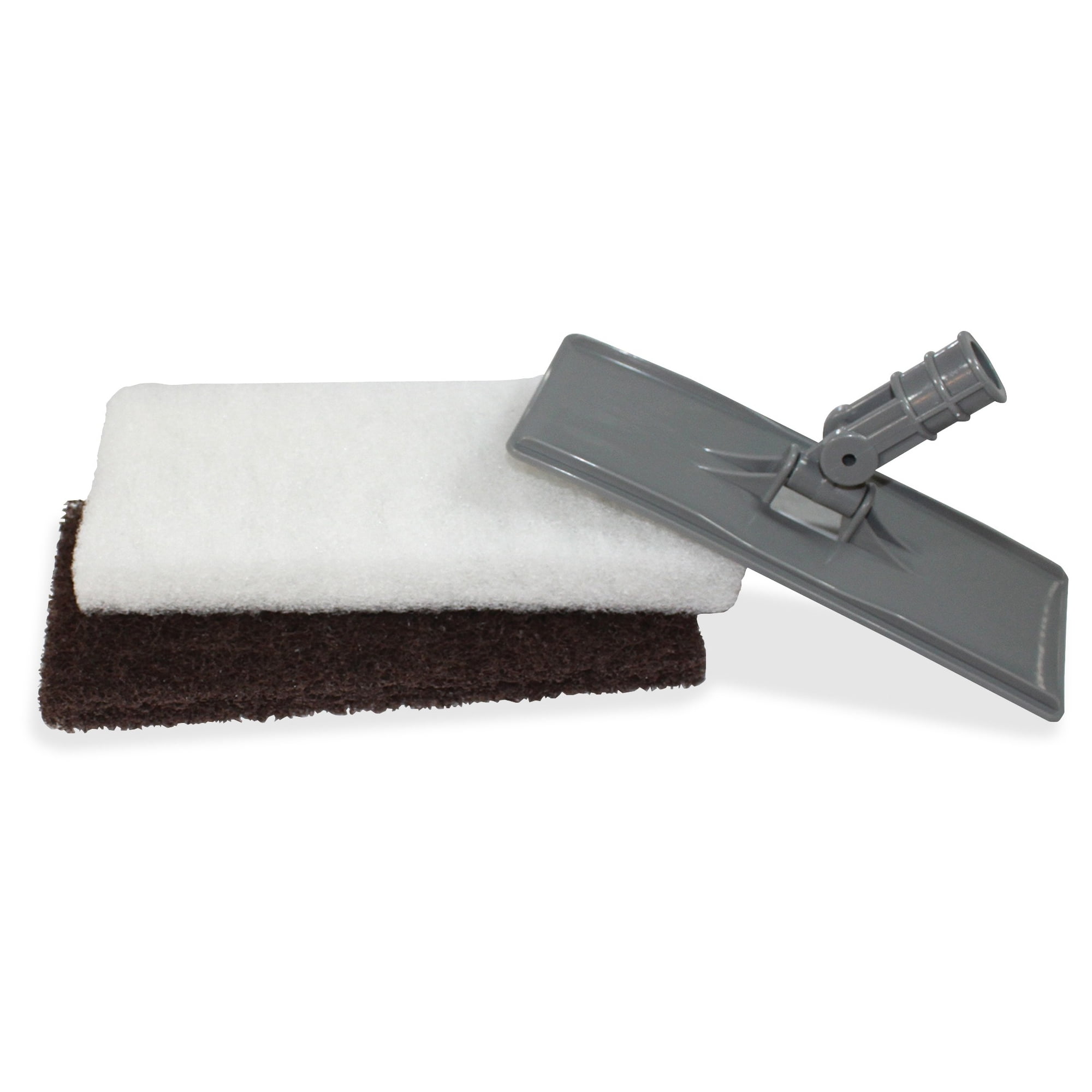 Genuine Joe Hand Scrubber Cleaning Pad Holder 12 / Carton Gray