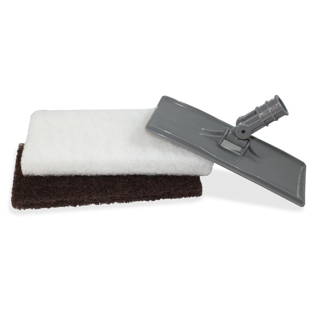 Genuine Joe Hand Scrubber Cleaning Pad Holder 12 / Carton Gray (20090ct)