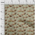 thumbnail image 2 of oneOone Cotton Silk Dusty Green Fabric Abstract Floral Craft Projects Decor Fabric Printed By The Yard 42 Inch Wide, 2 of 5