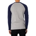 thumbnail image 3 of Superdry Essential Baseball Longsleeved T-Shirt, Grey, 3 of 5