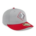 thumbnail image 3 of Men's New Era  Gray/Red Chicago White Sox 2025 Batting Practice Low Profile 59FIFTY Fitted Hat, 3 of 7