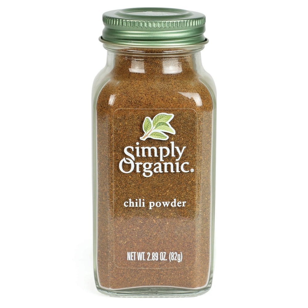 Simply Organic Chili Powder Certified Organic 2.89 oz. bottle Walmart