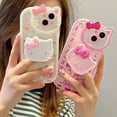 thumbnail image 4 of Sanrio Hello Kitty Stand Phone Cases For iPhone 16 Pro Max Original Shockproof Cover Iphone 16 Plus Y2K Cartoon Case Shell Coque Hello Kitty 3 For iPhone 16 Pro Max, 4 of 7