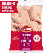 Tyson Fresh Chicken Leg Quarters, 10 lb