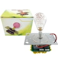 thumbnail image 1 of Joystick Arcade Coloré 4-8 Voies LED Illuminé pour Machine Jamma Armoire TAPDRA Pièce de Rechange, 1 of 4