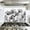 Color 3, variant on Kitchen Backsplash Peel and Stick Wall Murals Elegant Floating Botanical Sketch Soft Natural Lighting Removable Mural 35.4"W x 23.6"H, Oil Proof Vinyl Wallpaper for Fireplace & Behind Stove