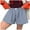 Navy, variant on Womens Shorts Casual Women's Soft Plaid Print Button Front Pajama Bottoms Shorts Sleepwear for Home Comfort and Night Relaxation Green M