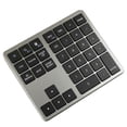 thumbnail image 2 of 2.4G Bluetooth Number Pad Ultra-Thin Wireless Numpad USB Rechargeable Numeric Keypad for IOS Android, 2 of 5