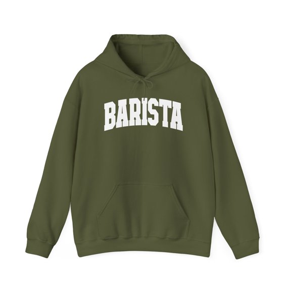 Barista Hoodie, Gifts, Hooded Sweatshirt