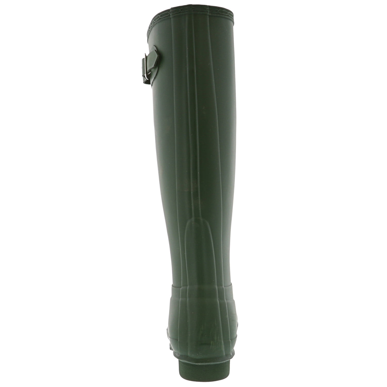 Hunter Original Tall Rain Boot, Natural Rubber, Sherpa Lining, Non Slip Tread - 10M - Hunter Green