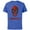 Royal Heather, variant on Marvel Deadpool Melting - Short Sleeve Cotton T-Shirt for Adults - Customized-Black