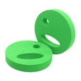 thumbnail image 1 of 2 discos de ejercicio acuático para piscina, resistencia, fitness, flotabilidad, fácil agarre, equipo aeróbico, disco de natación de mano para niños y Verde, 1 of 8