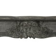 thumbnail image 5 of Creative Co-Op Ornate Decorative Fireplace Mantel, Distressed Black, 5 of 7