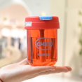 thumbnail image 2 of Large Capacity Water Bottle with Handle Leakproof PC Marker Motivational Jug for Outdoor Camping and Fitness for Men and Women, 2 of 9