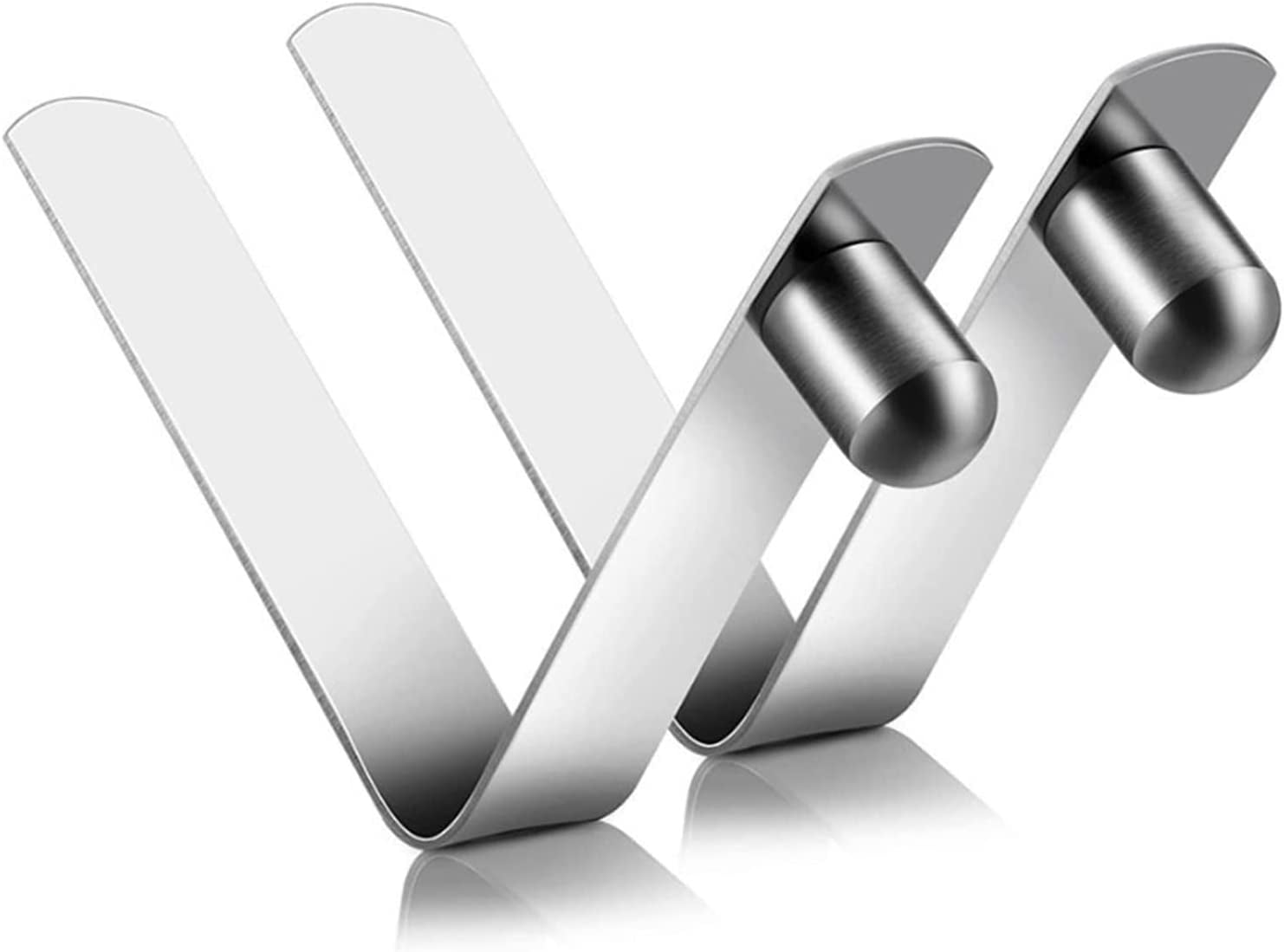 Tent Pole Clips, 6mm Kayak Paddle Spring Snap Clips, 8Pcs Stainless