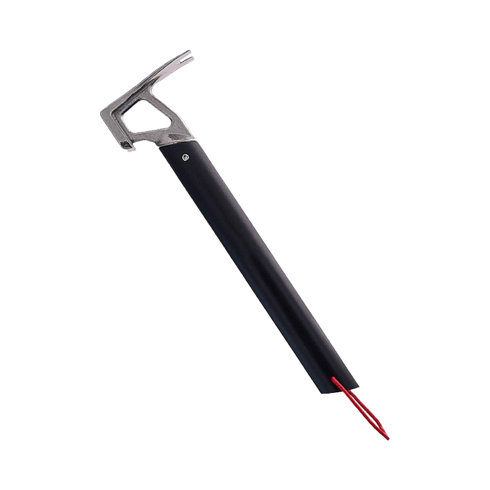 Martillo de estaca para tienda, extractor de clavijas para tienda, mazo ...