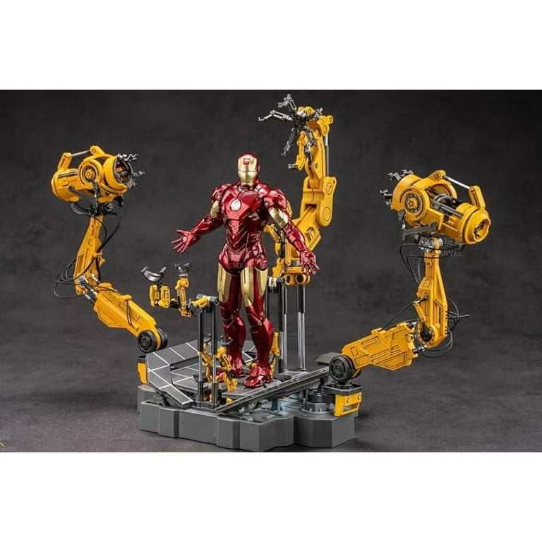 アメコミ IRON MAN MARK IV SUIT-UP GANTRY 1/10 ZT Toys 1/10 Iron Man Mark 4 w/ Suit-Up Gantry Action Figure