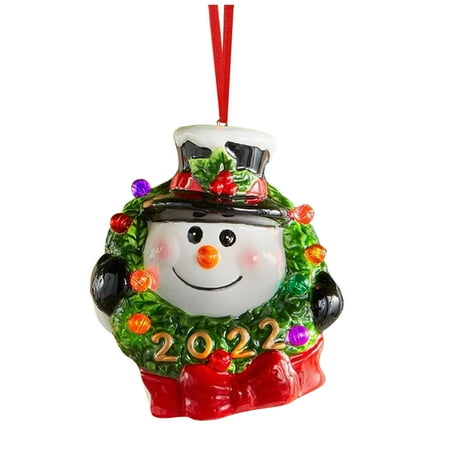 

Labakihah Commemorative Lighted Holiday Ornaments Christmas Decoration Souvenir Pendant Ornament christmas decorations christmas lights