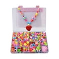 thumbnail image 1 of BINGLI Kids DIY Bead Jewelry Making Kit, Beads for Girls Art and Craft Bracelets Necklace Hairband and Rings Toy for Age 4 5 6 7 8 9 10 11 Year Old Girl Christmas Gifts, 1 of 7