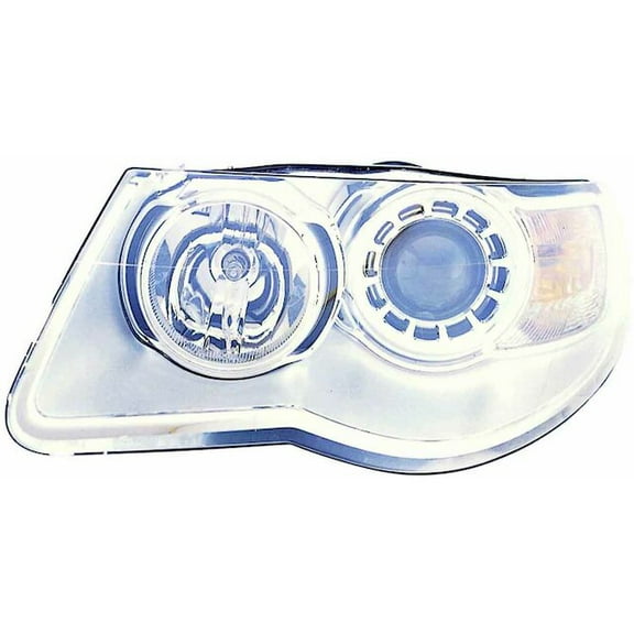 Left Headlight Assembly - Compatible with 2008 - 2010 Volkswagen Touareg 2009