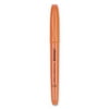 Universal Chisel Tip Fluorescent Orange Ink Orange Barrel Pocket Highlighters (1 Dozen)