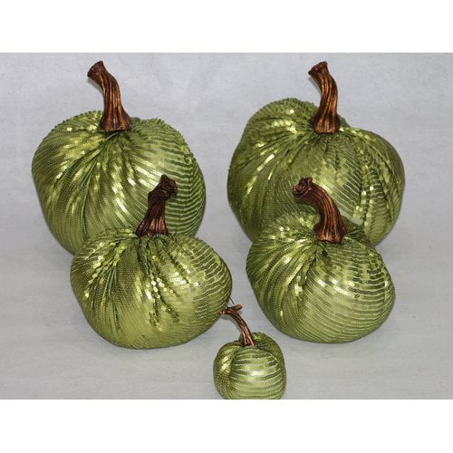 Rg Style 5 Piece Luscious Bling Scales Of Sequins Velvet Inflatable Pumpkin Set Walmart Com Walmart Com