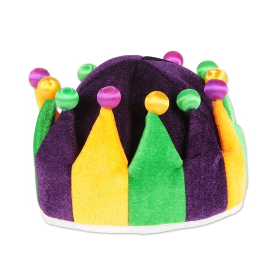 Plush Jester Crown, (1/Pkg)