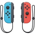 thumbnail image 3 of Nintendo Switch Red/Blue Joy-Con Console Bundle with an Extra Pair of Neon Red/Blue Joy-Con, Animal Crossing: New Horizons, and Mytrix Tempered Glass Screen Protector, 3 of 9
