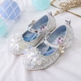 thumbnail image 1 of Sandalias de Elsa de Frozen de Disney, zapatos de baile de fiesta para niñas y niños, sandalias de princesa de Frozen para niños, sandalias brillantes, Sandals27-Insole 17,5 CM Gao Jinjia LED, 1 of 2