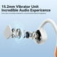 thumbnail image 5 of Auriculares de conducción ósea MZYMI inalámbricos Bluetooth 5.4 Naranja, 5 of 8