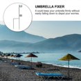 thumbnail image 3 of Umbrella Base Stands Stainless Steel Anchor Stakes for Fixing, 3 of 3