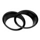 thumbnail image 3 of 1 Pair Car Front Headlight Lamp Cover Trim Fit for Jeep Wrangler 2007-2017Black, 3 of 5