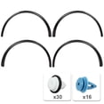 thumbnail image 5 of PIT66 Fender Flares Fit for 2021-2022 Tesla Model Y Fender Flare Smooth Modification Style 4Pcs, 5 of 9
