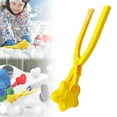 thumbnail image 5 of SSNTSY Snow Toys Set Winter Snowball Tool Outdoor Sand Mold Clamp 3 Pcs 13 inch Snowball Fight Maker Snowman Star Heart for Outdoor Games, 5 of 8