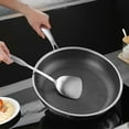 thumbnail image 4 of HIAKDOFT Frying Pan Stainless Steel Nonstick Oil Reduction for Home Cooks 1Pack, 4 of 8