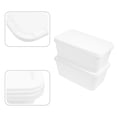 thumbnail image 3 of OUNONA White Plastic Ice Cream Container for Storage Creative Design with 3 Litres Size Super Convenient, 3 of 6