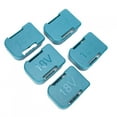 thumbnail image 4 of 5 Piezas De Hebilla De Batería De Litio, Soporte De Batería, Soporte De Batería De Litio De 18 V Verde Para, 4 of 7