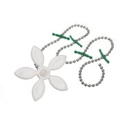 DrainWig 1776A12-AMZ Shower Drain Protectors as Seen on Shark Tank, Disposable Hair Catchers, Flower, White, Pack of 2