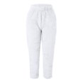 thumbnail image 4 of Mlzmgr Womens Pants Pajamas Fall Winter Fleece Warm Sleepwear Pants Casual Comfy High Waist Trousers, 4 of 7