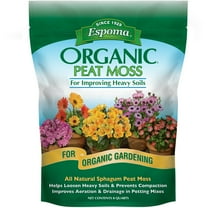 Espoma Organic Peat Moss, All-Natural Sphagnum Peat Moss to Improve Heavy Soils, Approved for Organic Gardening, 8qt